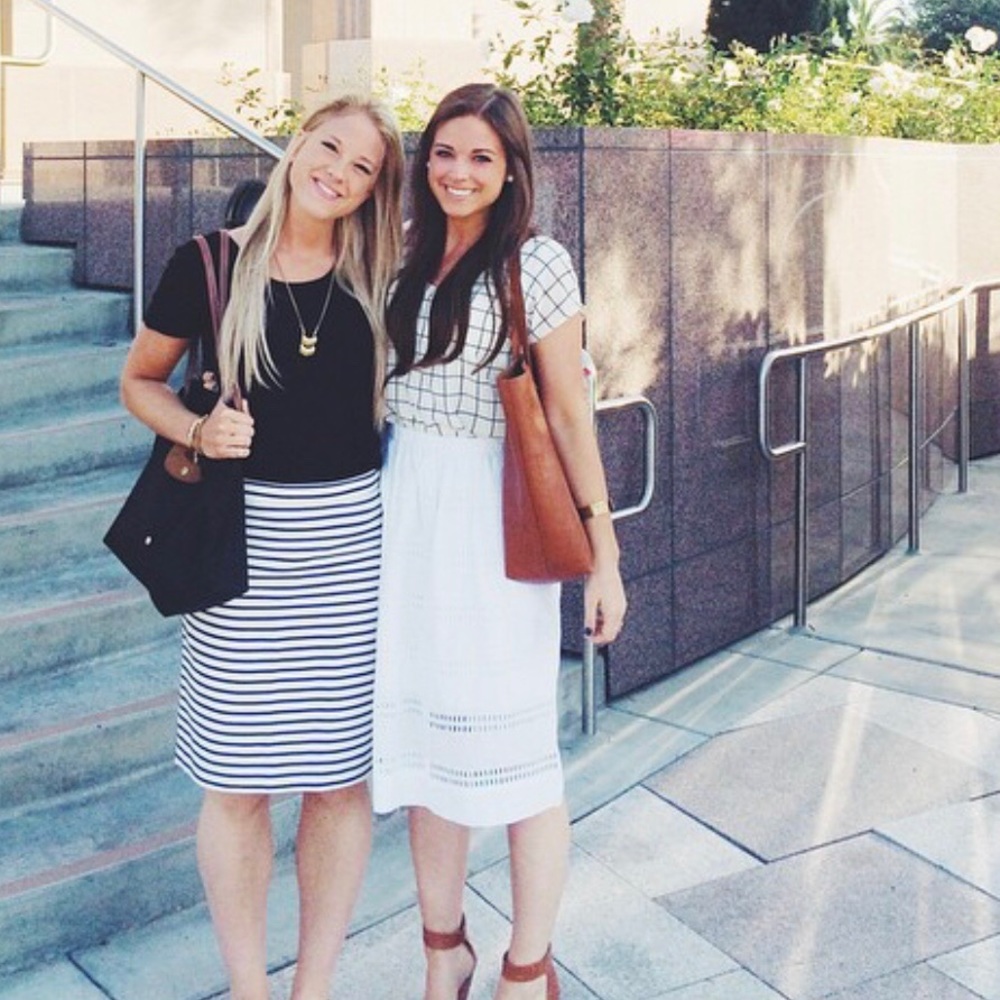 Black and white grid top